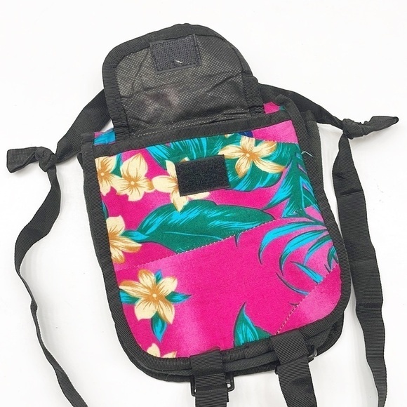 Blue Sky Hawaiian print mini souvenir backpack - Picture 5 of 6